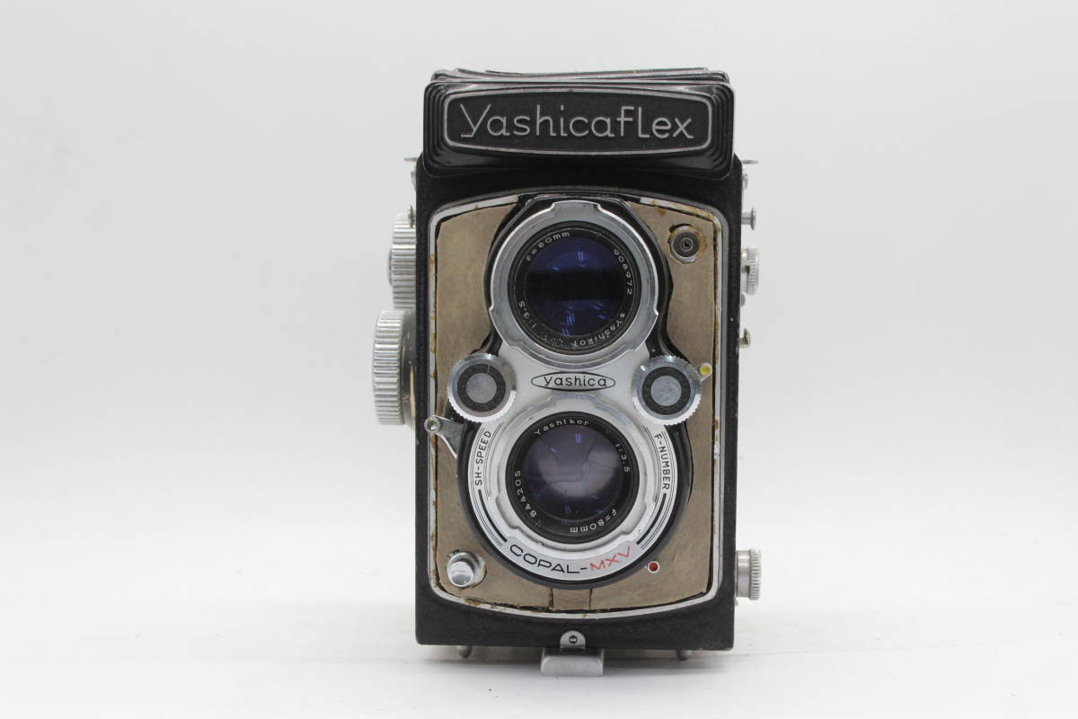 【訳あり品】 ヤシカ Yashicaflex Yashikor 80mm F3.5 二眼カメラ s1882の画像2