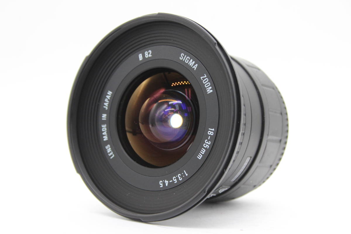 新素材新作 【返品保証】 シグマ Sigma Zoom 18-35mm F3.5-4.5 ニコン