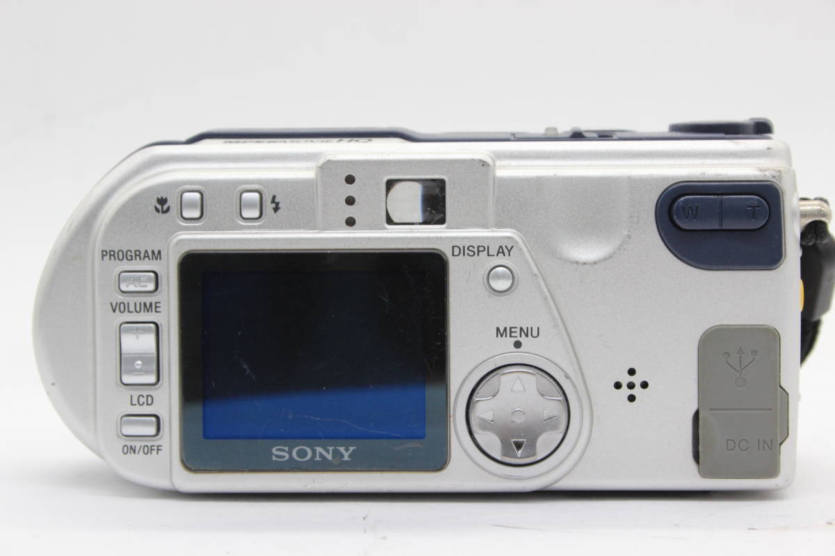 【返品保証】 【録画再生確認済み】ソニー Sony Cyber-shot DSC-P1 3x バッテリー付き ビデオカメラ s2018_画像4