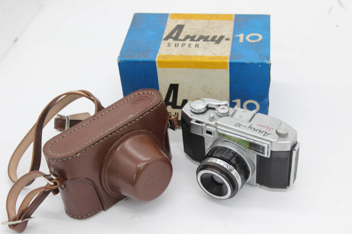 【訳あり品】 【元箱付き】Anny-10 Super HOEI INDUSTRIAL CO 5cm F1.8 カメラ s2058_画像1