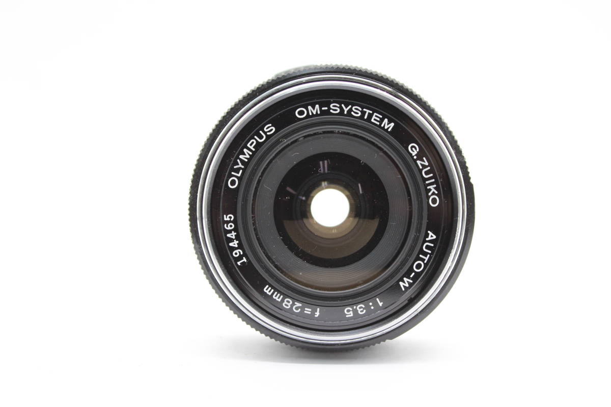 【返品保証】 オリンパス Olympus OM-1 MD G.ZUIKO AUTO-W 28mm F3.5 ボディレンズセット s2084_画像9