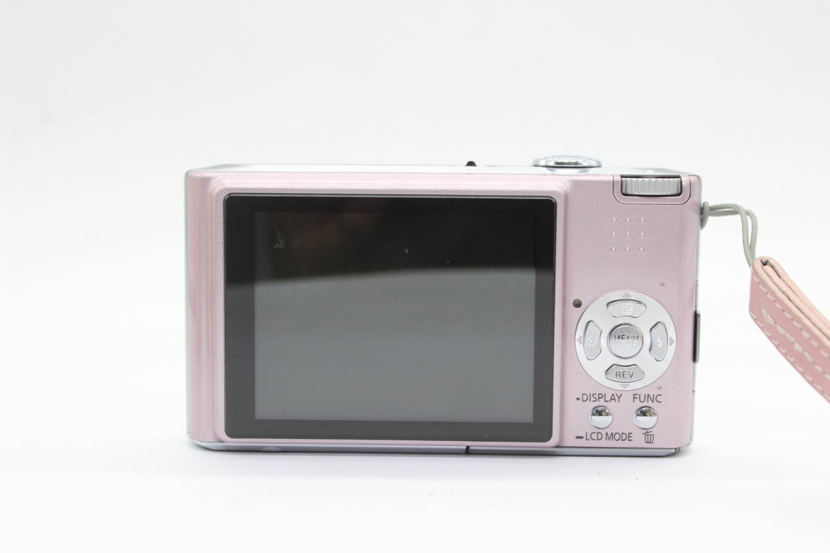 【美品 返品保証】 パナソニック Panasonic Lumix DMC-FX33 ピンク 28mm Wide バッテリー ケース付き コンパクトデジタルカメラ s2121_画像4