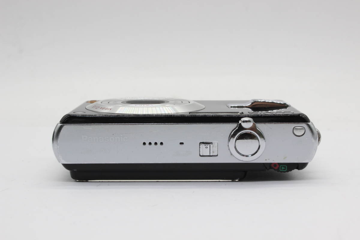 【返品保証】 パナソニック Panasonic Lumix DMC-FX7 ブラック バッテリー チャージャー付き コンパクトデジタルカメラ s2145_画像6