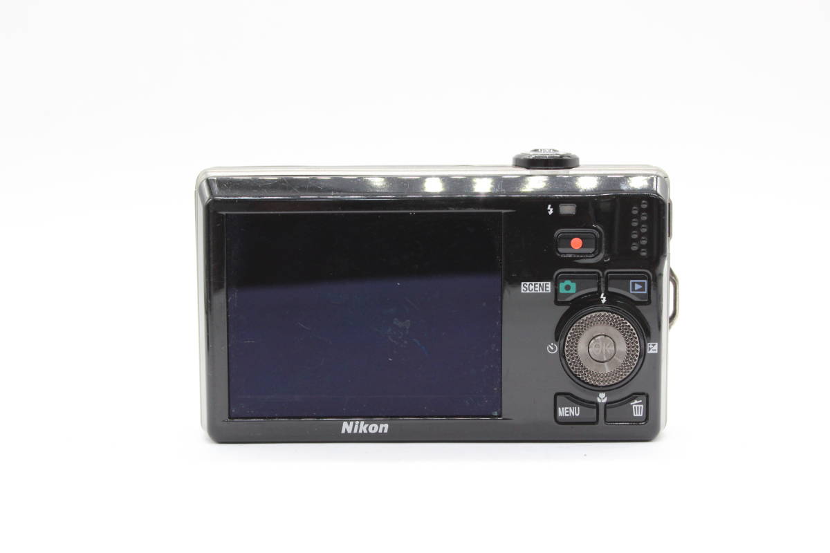 【返品保証】 ニコン Nikon Coolpix S6000 ブラウン Nikkor 7x Wide バッテリー付き コンパクトデジタルカメラ s2151_画像4