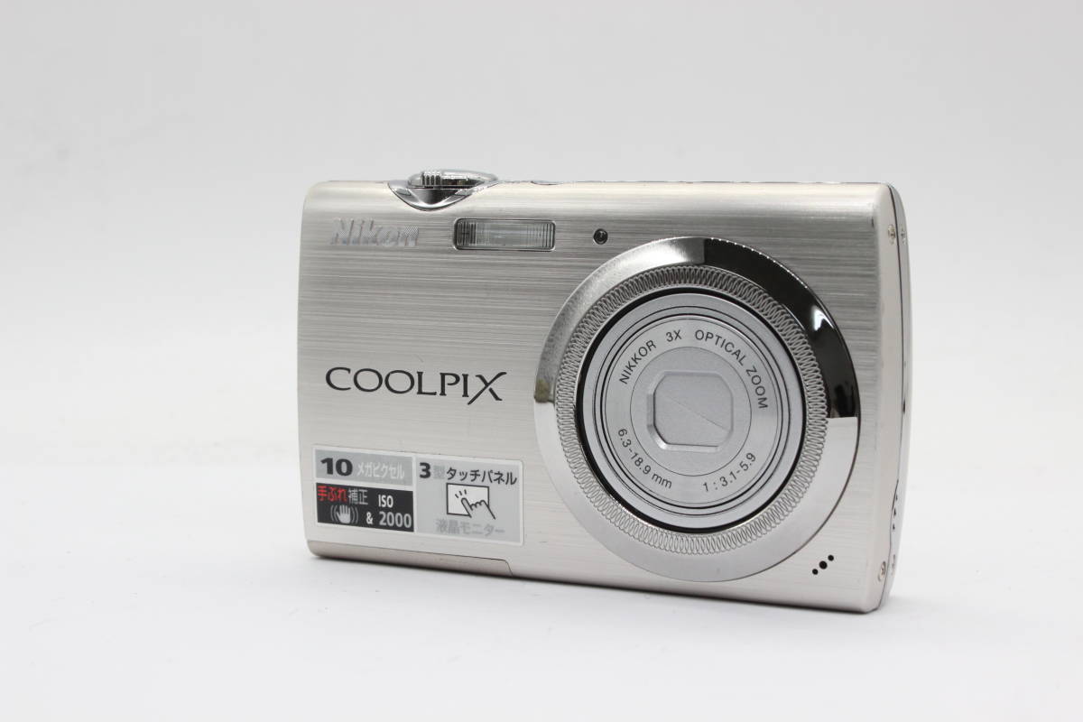 【美品 返品保証】 ニコン Nikon Coolpix S230 Nikkor 3x コンパクトデジタルカメラ s2152