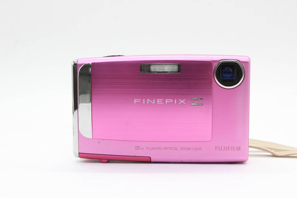 【返品保証】 フジフィルム Fujifilm Finepix Z10fd ピンク 3x バッテリー付き コンパクトデジタルカメラ s2163_画像2