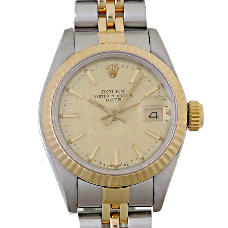 ［飯能本店］ROLEX ロレックス デイトジャスト 8番 1986年製 69173 腕時計 レディース DH77430