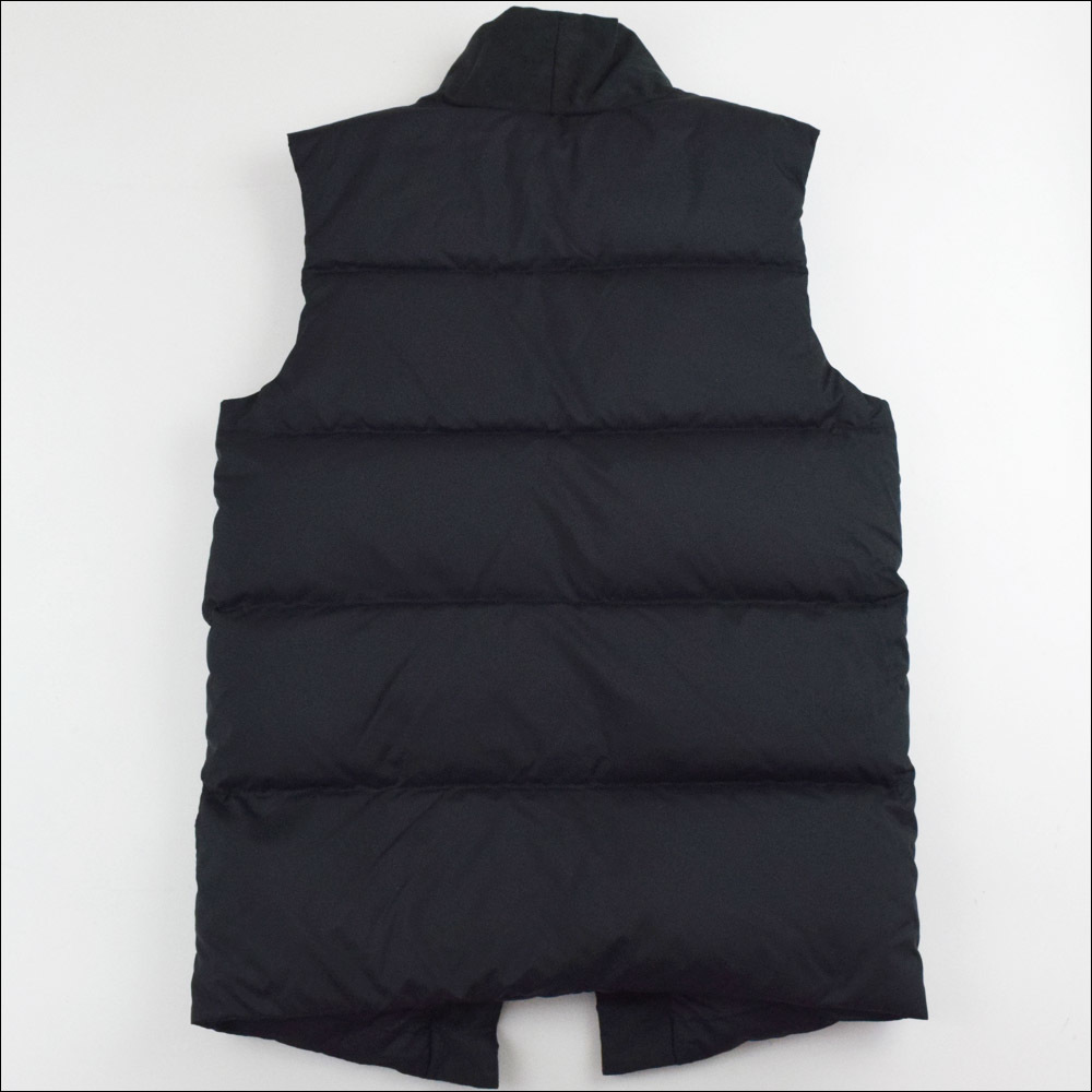 未使用 RIPVANWINKLE リップヴァンウィンクル DOWN VEST ダウンベスト 5 ブラック RB-351_画像2