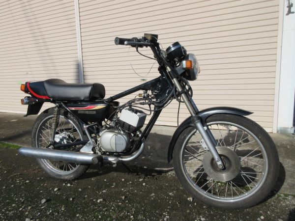 【B8885】ヤマハ.RD50サイドカバー左右.美品!希少車!【茨城発】2U2-000/検索.fx50.rd50sp.481.2w1.4m9.yamaha_画像10