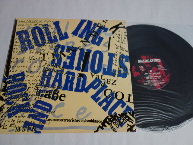 ★レコードKS★The Rolling Stones　ローリング・ストーンズ / Rock And A Hard Place★12インチ★Rolling Stones Records/US盤★_画像1