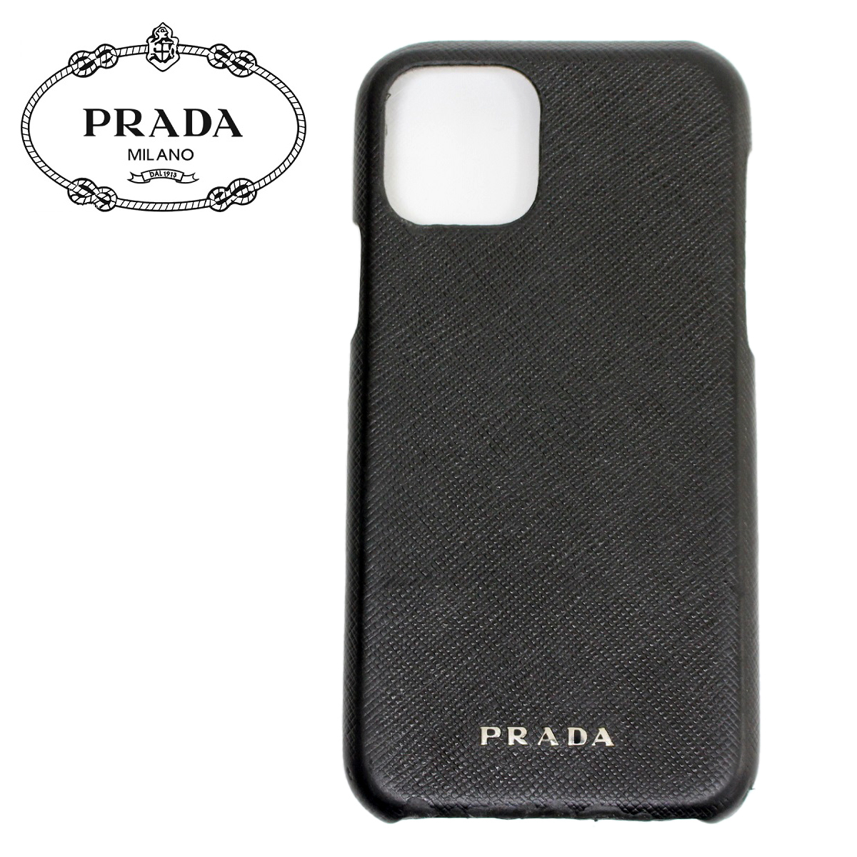 送料無料 PRADA プラダ 中古 iPhone 11Pro iPhone/アイフォンケースの画像1