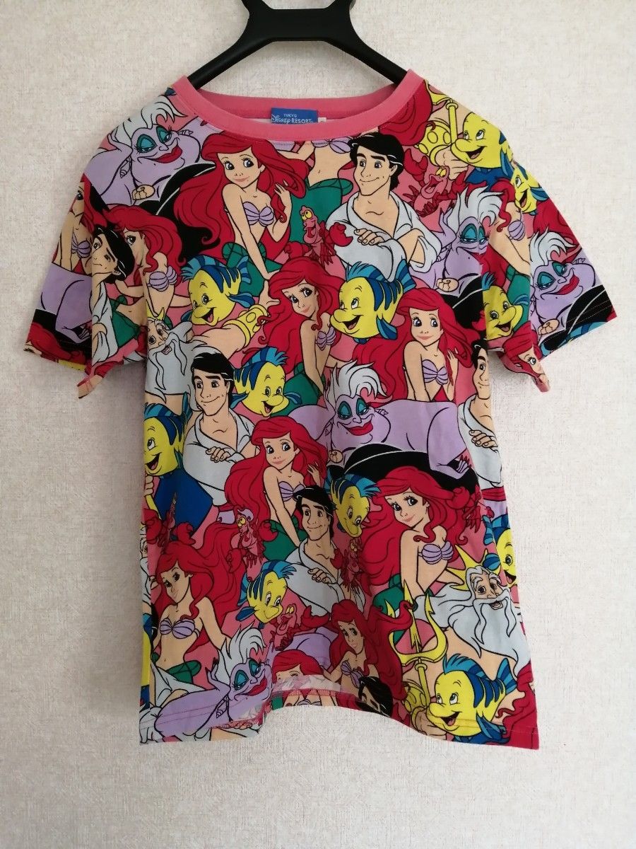 Disney 半袖Tシャツマーメイド　Lサイズ　身丈60身幅50センチ