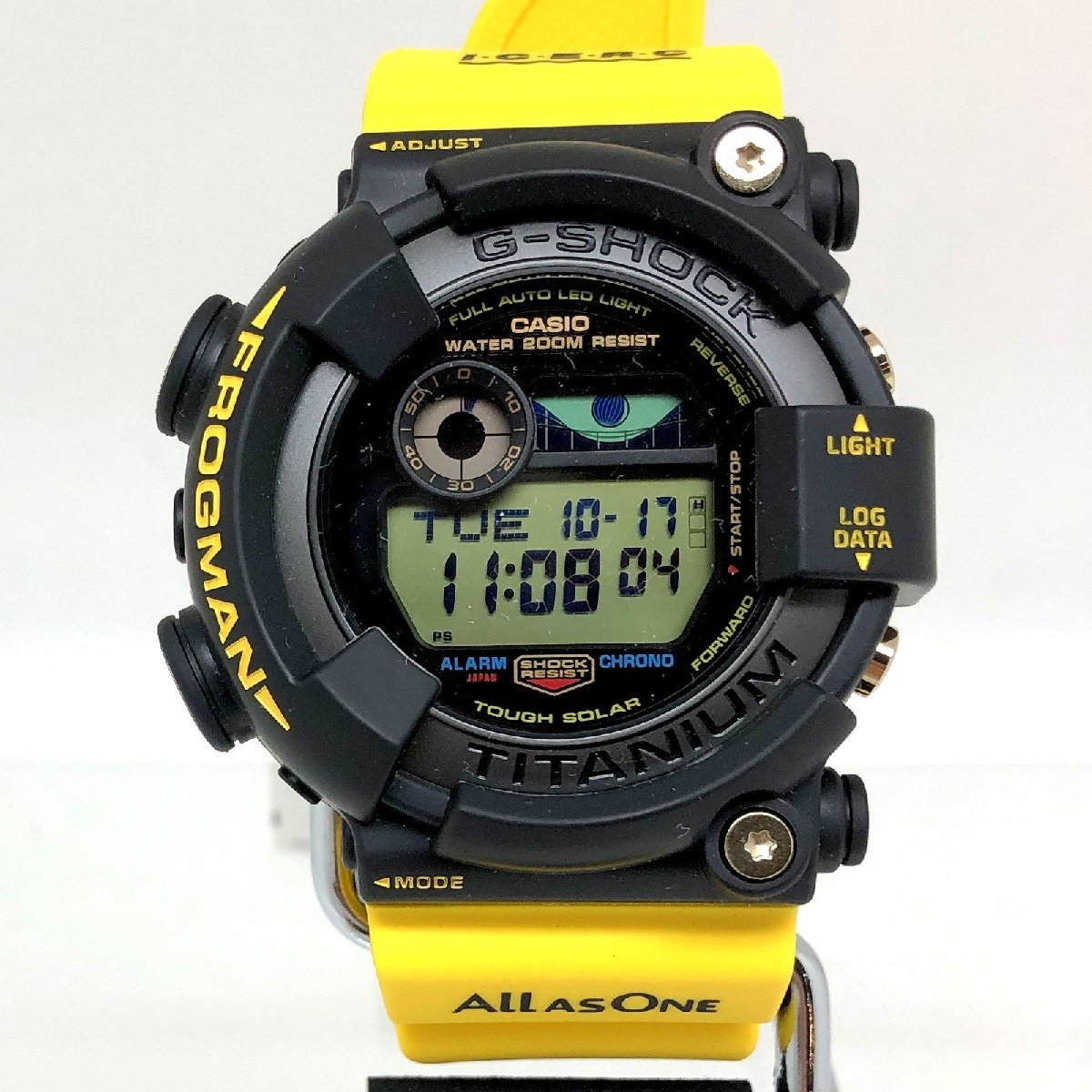 極美品 G-SHOCK ジーショック CASIO カシオ 腕時計 GW-8200K-9JR FROGMAN フロッグマン イルクジ 2023年 【ITHLX5VZ0A9O】