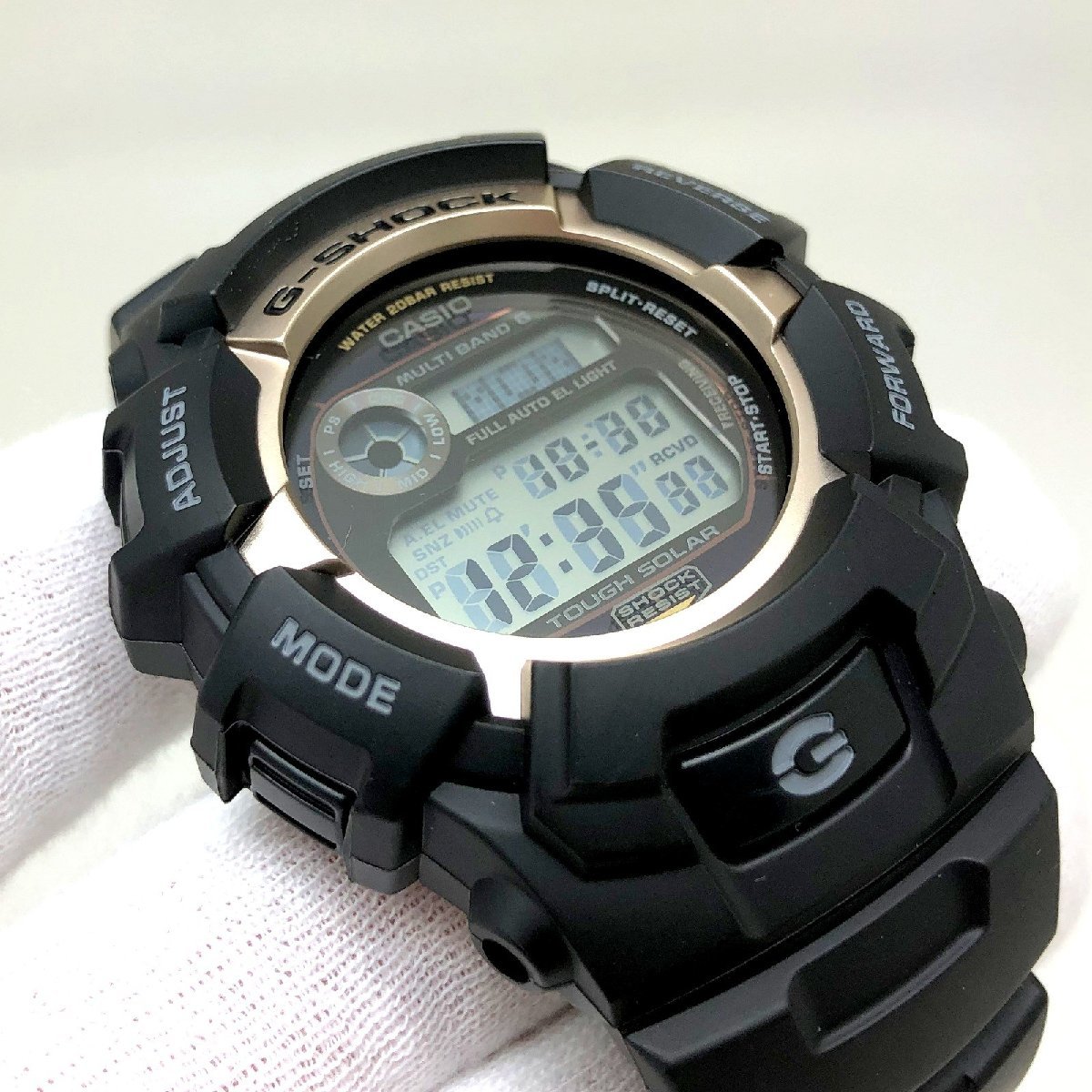 極美品 G-SHOCK ジーショック CASIO カシオ 腕時計 GW-2320SF-1B6JR ファイアーパッケージ 2023モデル 電波ソーラー 【ITYMEZ2BQ2AW】_画像4