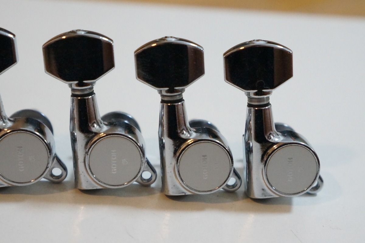 GOTOH ペグ クローム ロトマチック 6連 Made In Japan 良品　_画像3