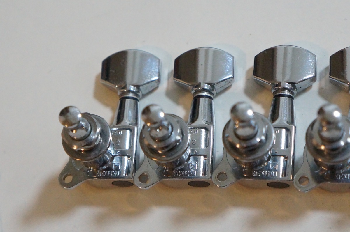 GOTOH ペグ クローム ロトマチック 6連 Made In Japan 良品　_画像5