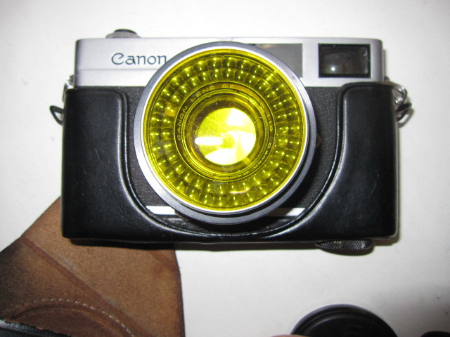 f002 Y3 CANON Canon Canonet range finder film camera /CANON LENS SE 45mm 1:1.9