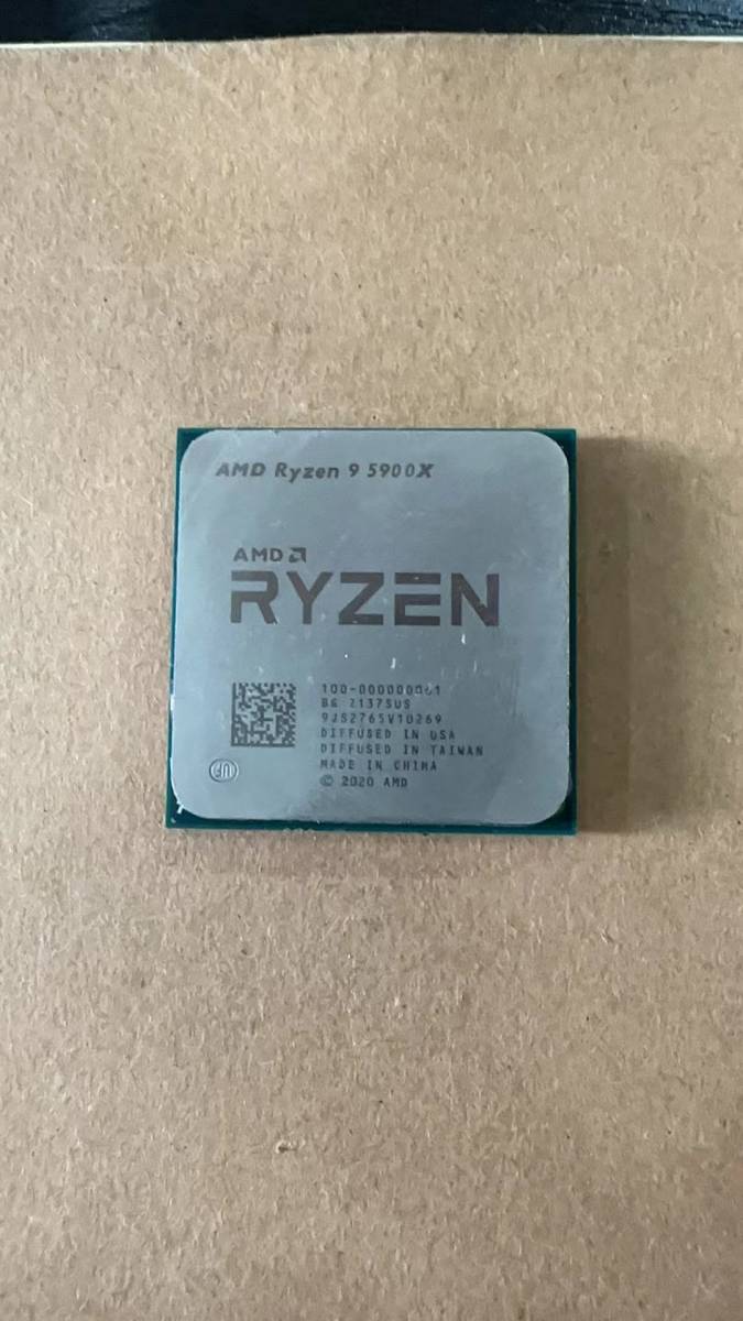 ▲中古動作未確認▲9097//CPU AMD Ryzen 9 5900X//中古分解品　　CPU