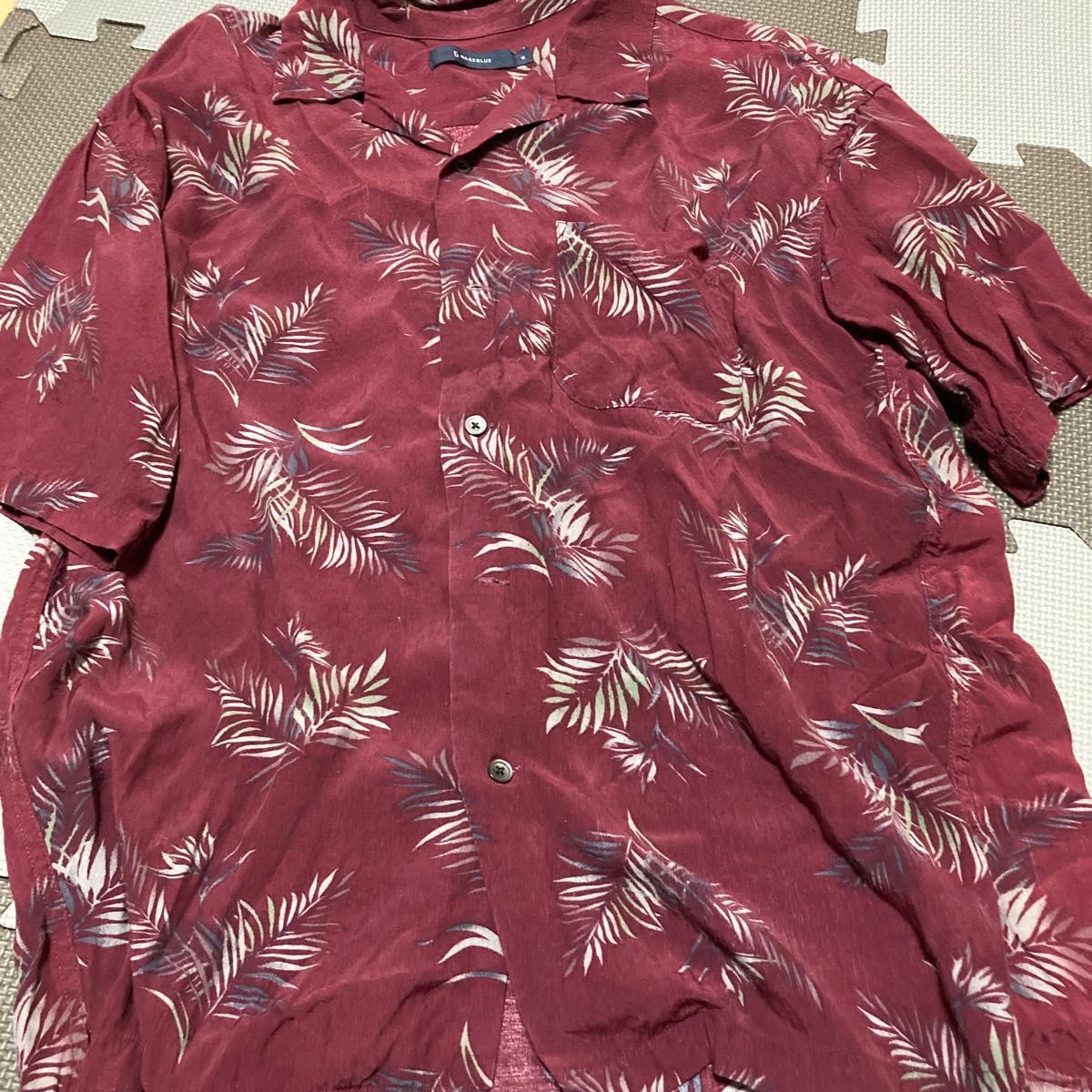 サンサーフ SUN SURF ハワイアンシャツ 花柄 柄 size 半袖シャツ 