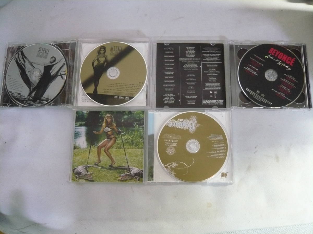 レ　４CD+DVD[BEYONCE:B’DAY/I AM…SISHA FIERCE/LIVE AT WEMBLEY]中古_画像2