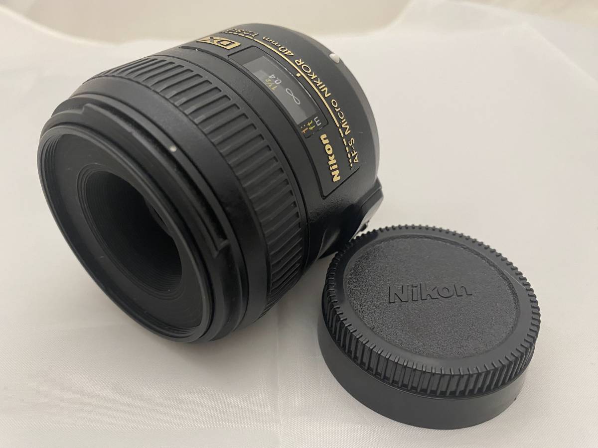 ◇良品◇ Nikon ニコン AF-S DX Micro NIKKOR 40mm F2.8G ♯239281 。-