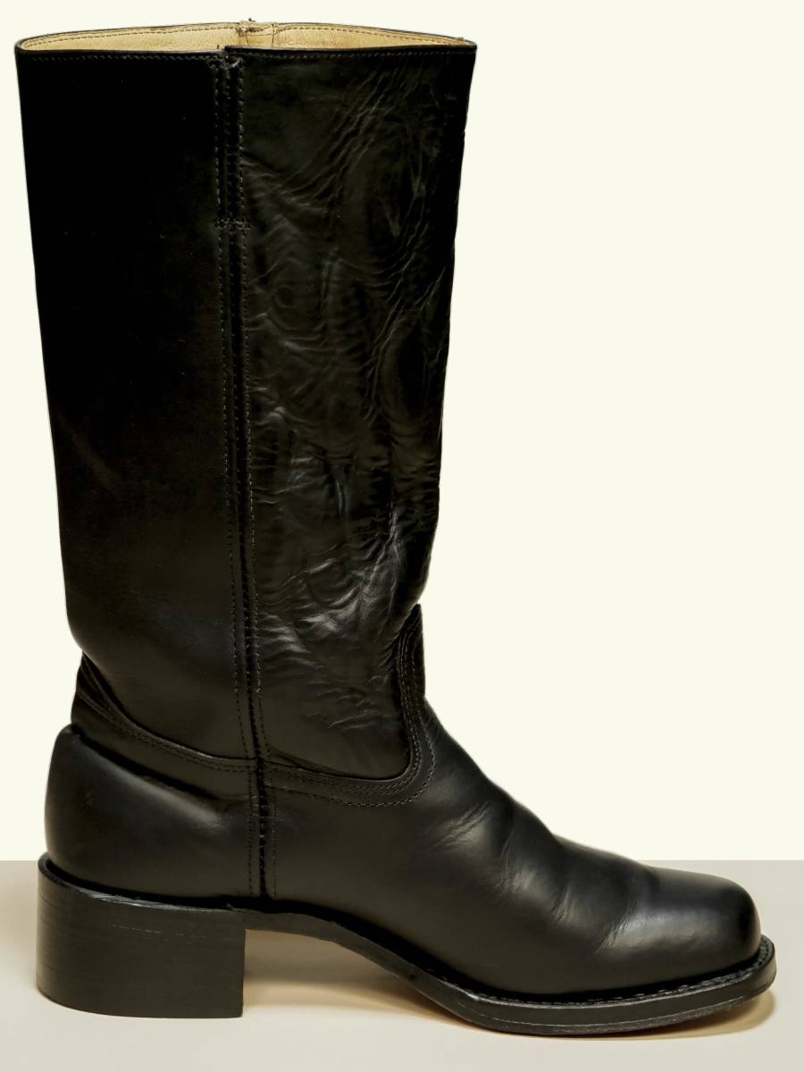  rice fly / square tu14 -inch long boots [ campus ]*11.5M(29cm) oil do chrome leather * have on a little upper . damage none ultimate beautiful goods 