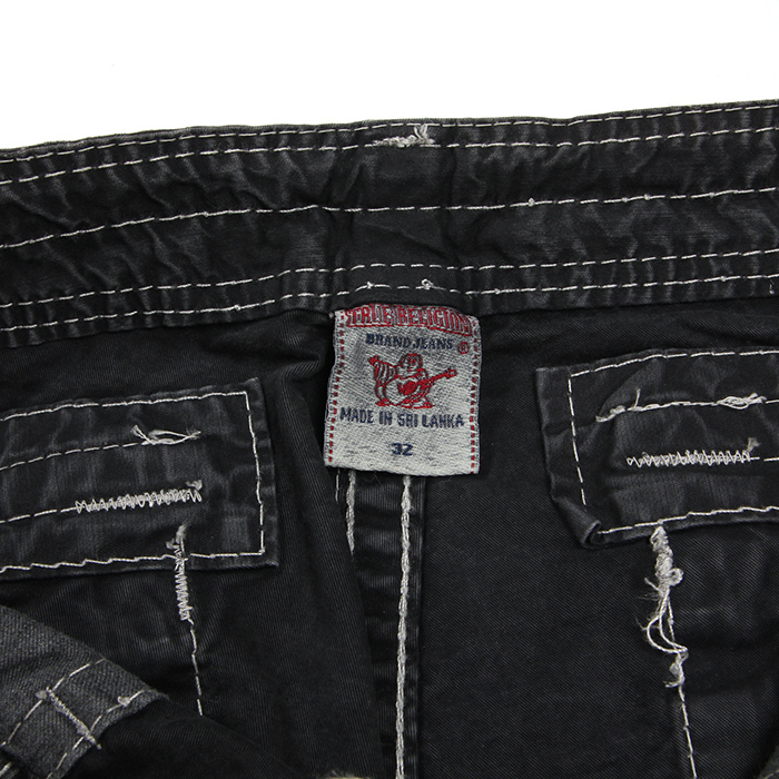 【新品】True Religion カーゴパンツ 32インチ 黒 メンズ トゥルーレリジョン ANTHONY CARGO パンツ ゆったり 太め USAモデル 231024-3-1_画像10