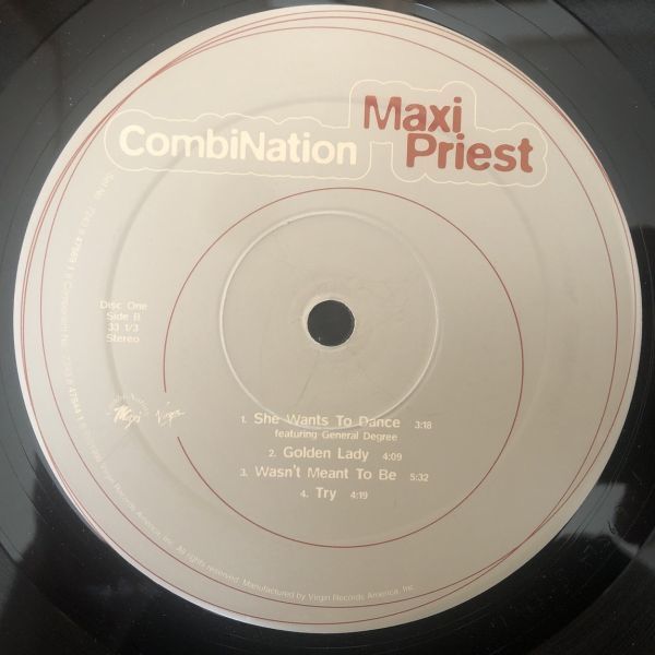 ●Maxi Priest/COMBINATION【US/1999盤/2LP】の画像4