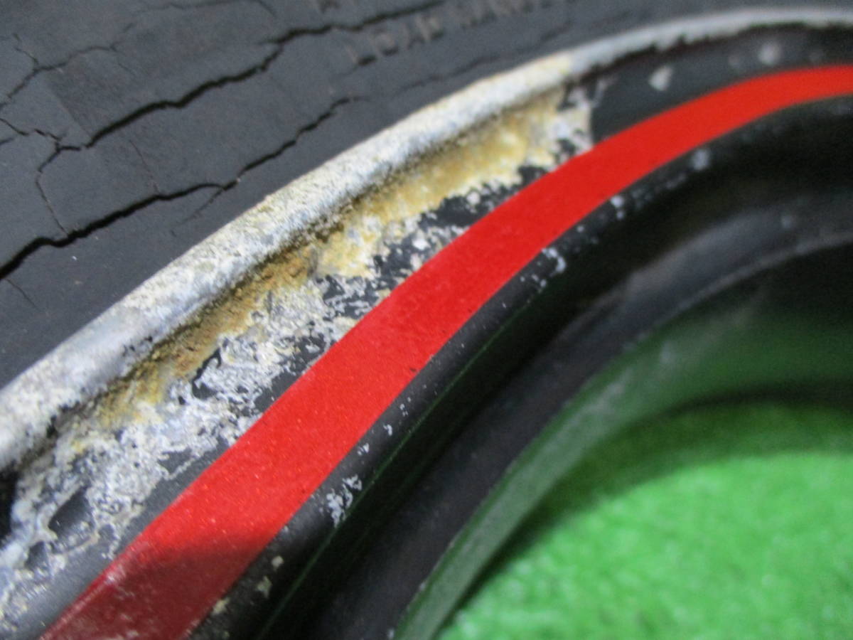 Kawasaki バリオス？ 前后セット　ジャンク品 商品管理番號B17-1032-C