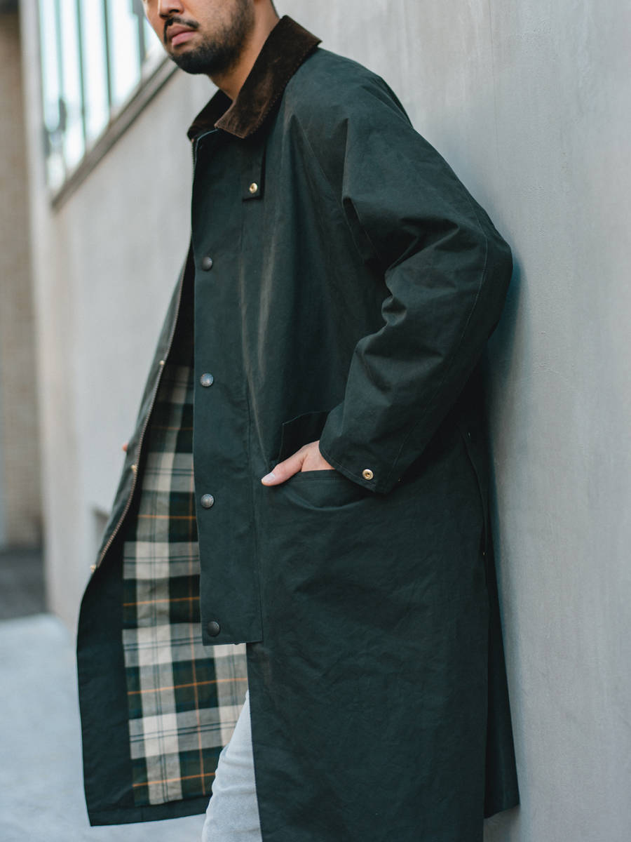 Barbour for MARKAWARE & EDIFICE／BURGHLEY_画像2