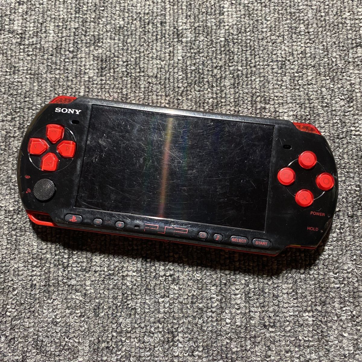 PSP PSP-3000 ブラックレッド一式セット－日本代購代Bid第一推介「Funbid」