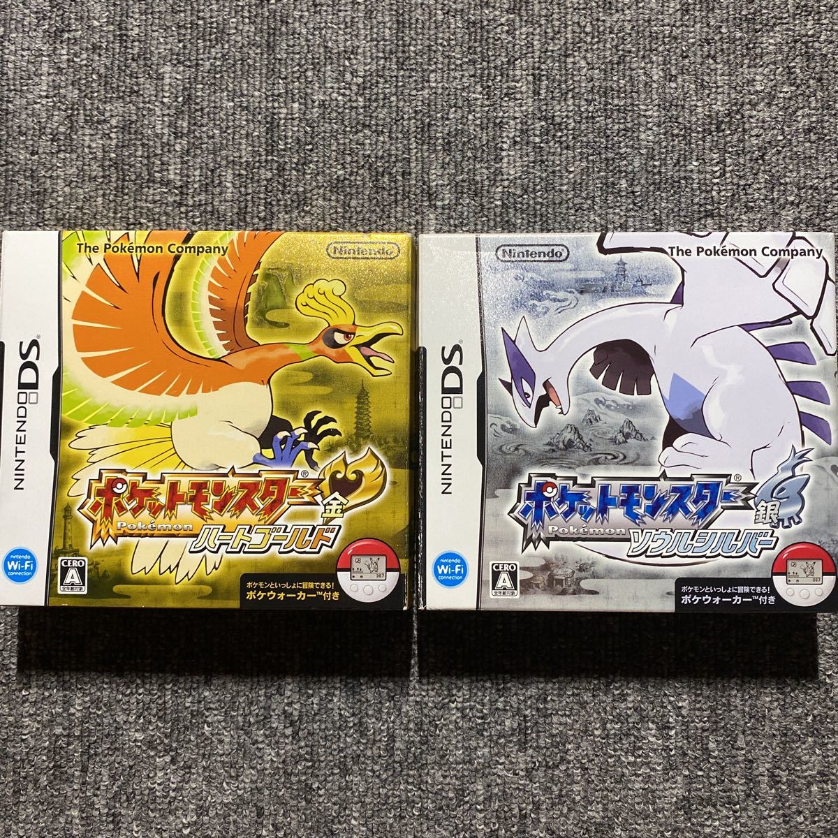 DS ポケットモンスター ハートゴールドソウルシルバー ポケウォーカー