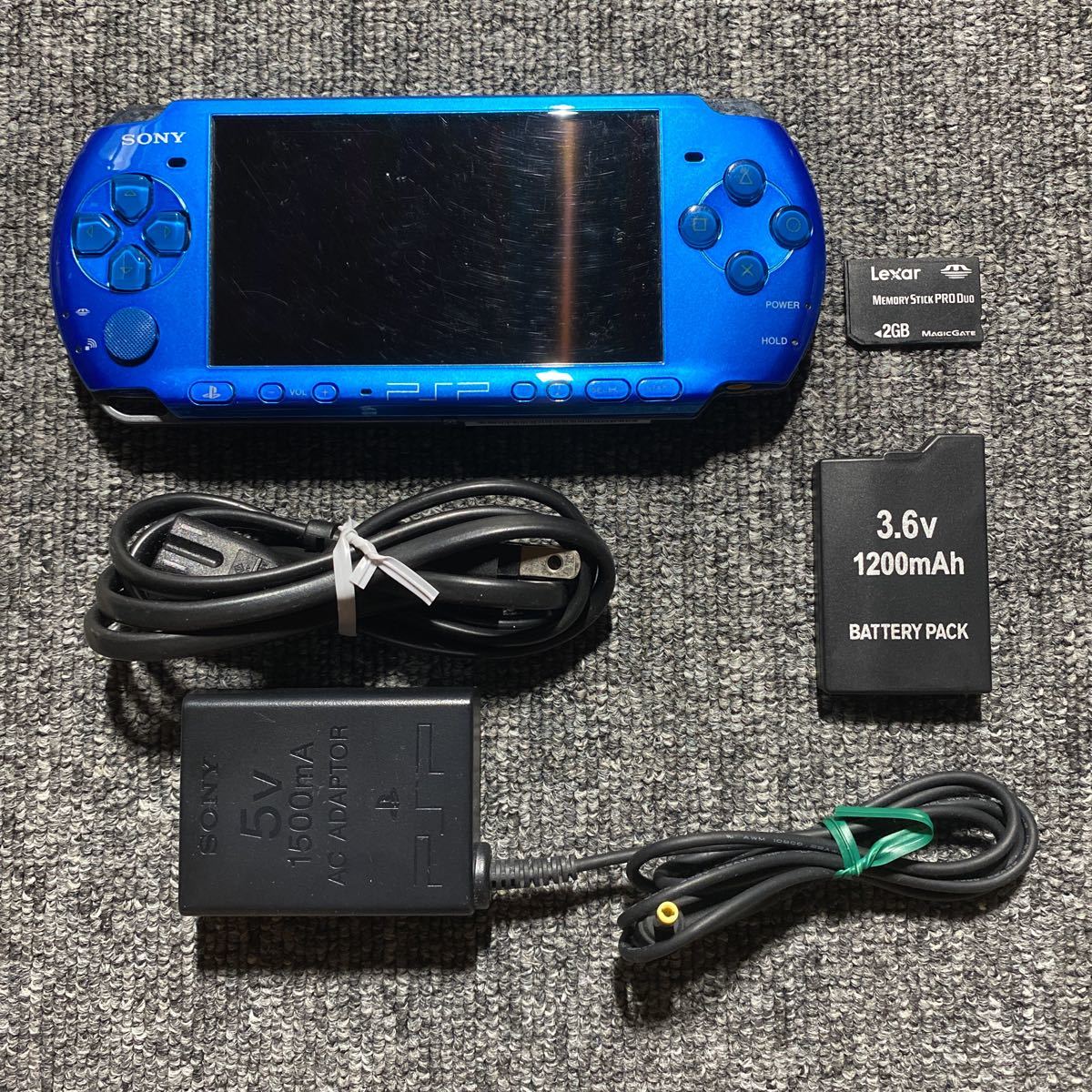 PSP PSP-3000 バイブラントブルー 一式セット｜Yahoo!フリマ（旧PayPay