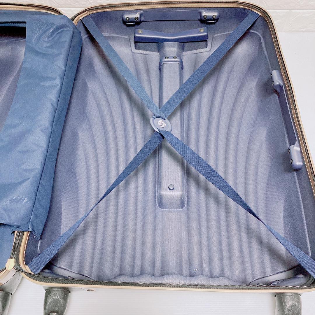 希少ゴールド キャリーケース サムソナイト 84L コスモライト 出張 スーツケース 旅行 ビジネスバッグ 廃版カラー_画像8