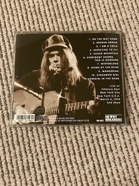 Neil Young 「Night At Fillmore 1970」 1CD Heart Breakers_画像2