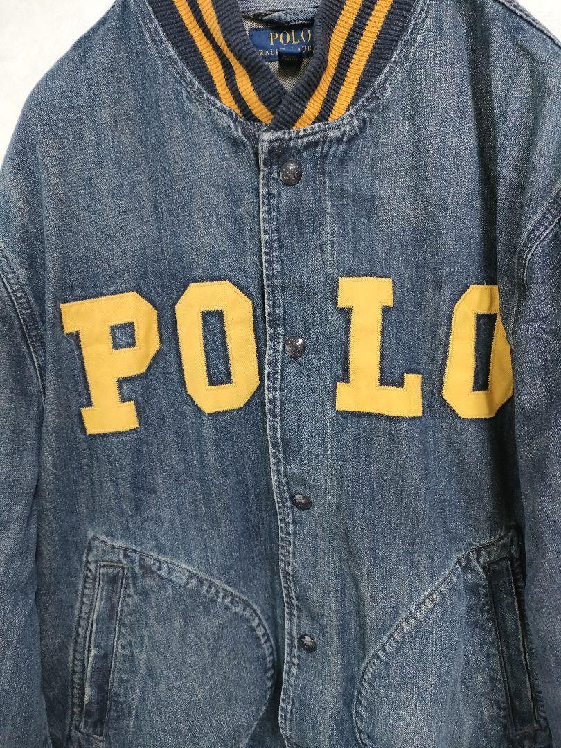 ポロラルフローレン　デニムスタジャン　POLO SPORT ジャケット POLO RALPH LAUREN RRL RLX SPORT_画像3