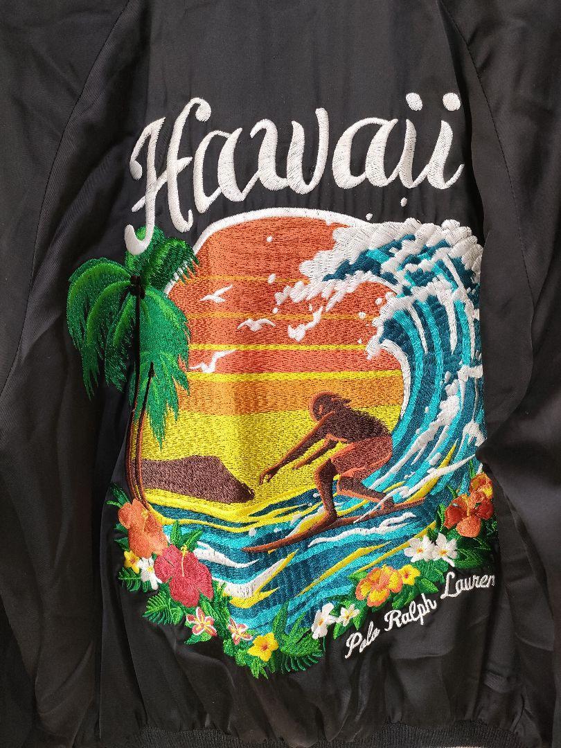 ポロラルフローレン　スタジャン　スカジャン　HAWAII　ハワイ　ジャケット POLO RALPH LAUREN RRL RLX SPORT_画像3