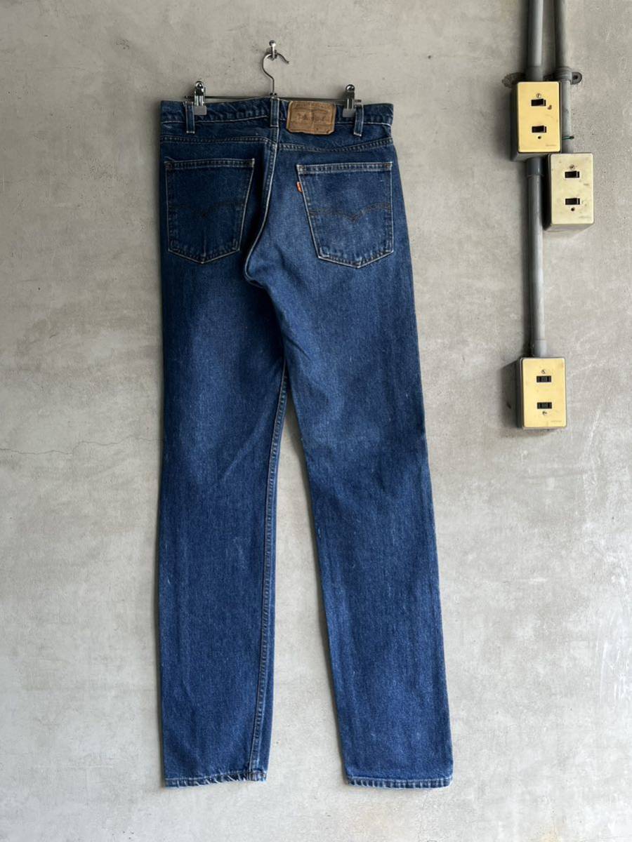 80s 80年代 83年 リーバイス levis 20505 0217 505 デニム パンツ オレンジタブ USA 古着 w32 ビンテージ  オリジナル ボタン裏 575