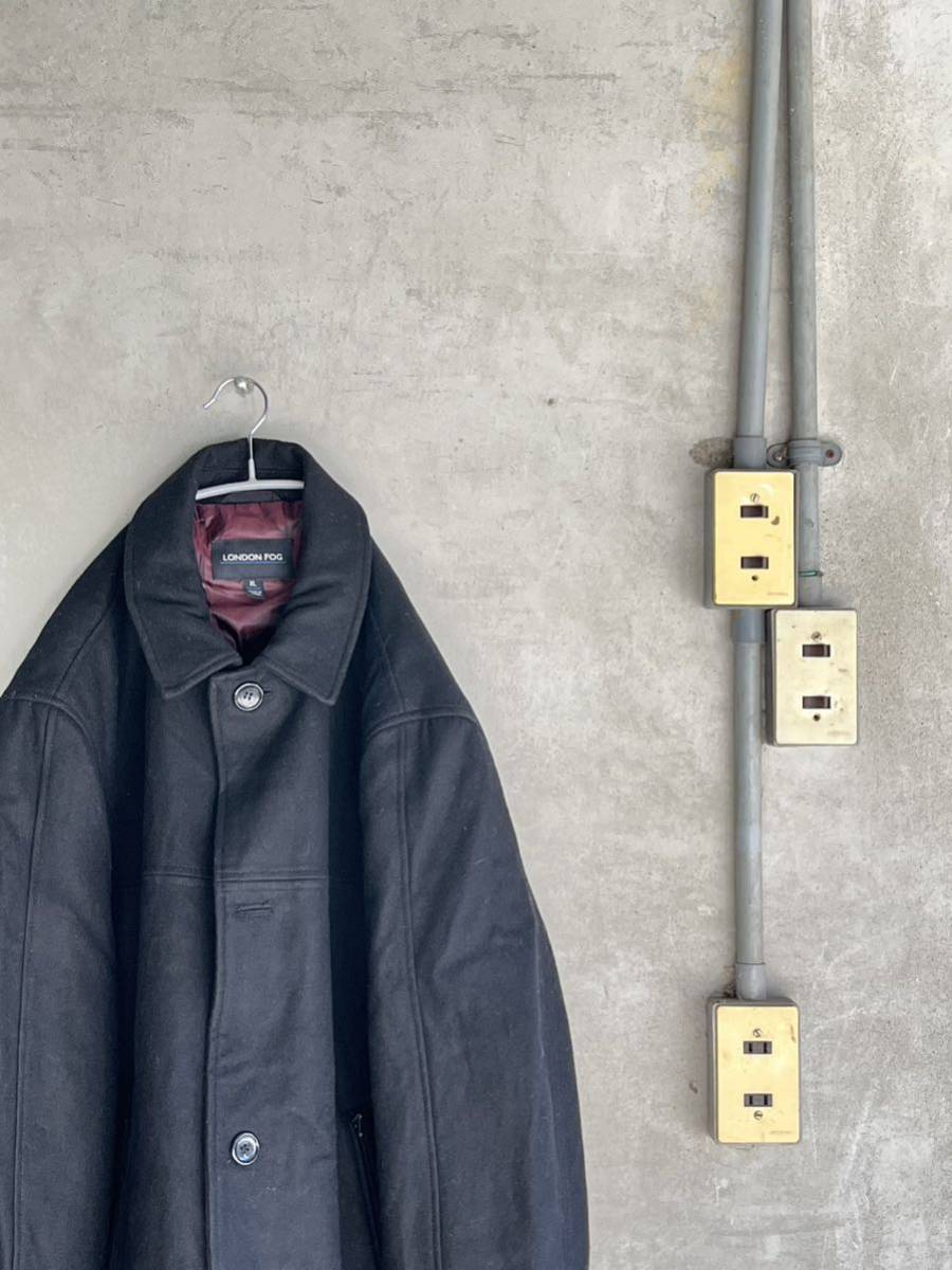 00s 2000年代 LONDON FOG ロンドンフォグ ウール コート ファー 00s 2000年代 LONDON FOG ロンドンフォグ ウール コート ファー