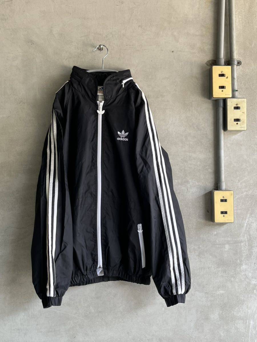 90s 90年代 adidas アディダス トラックジャケット ナイロン ジャージ