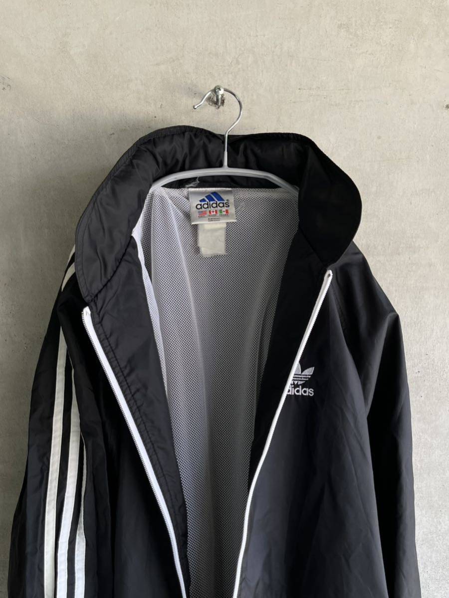 90s 90年代 adidas アディダス トラックジャケット ナイロン ジャージ