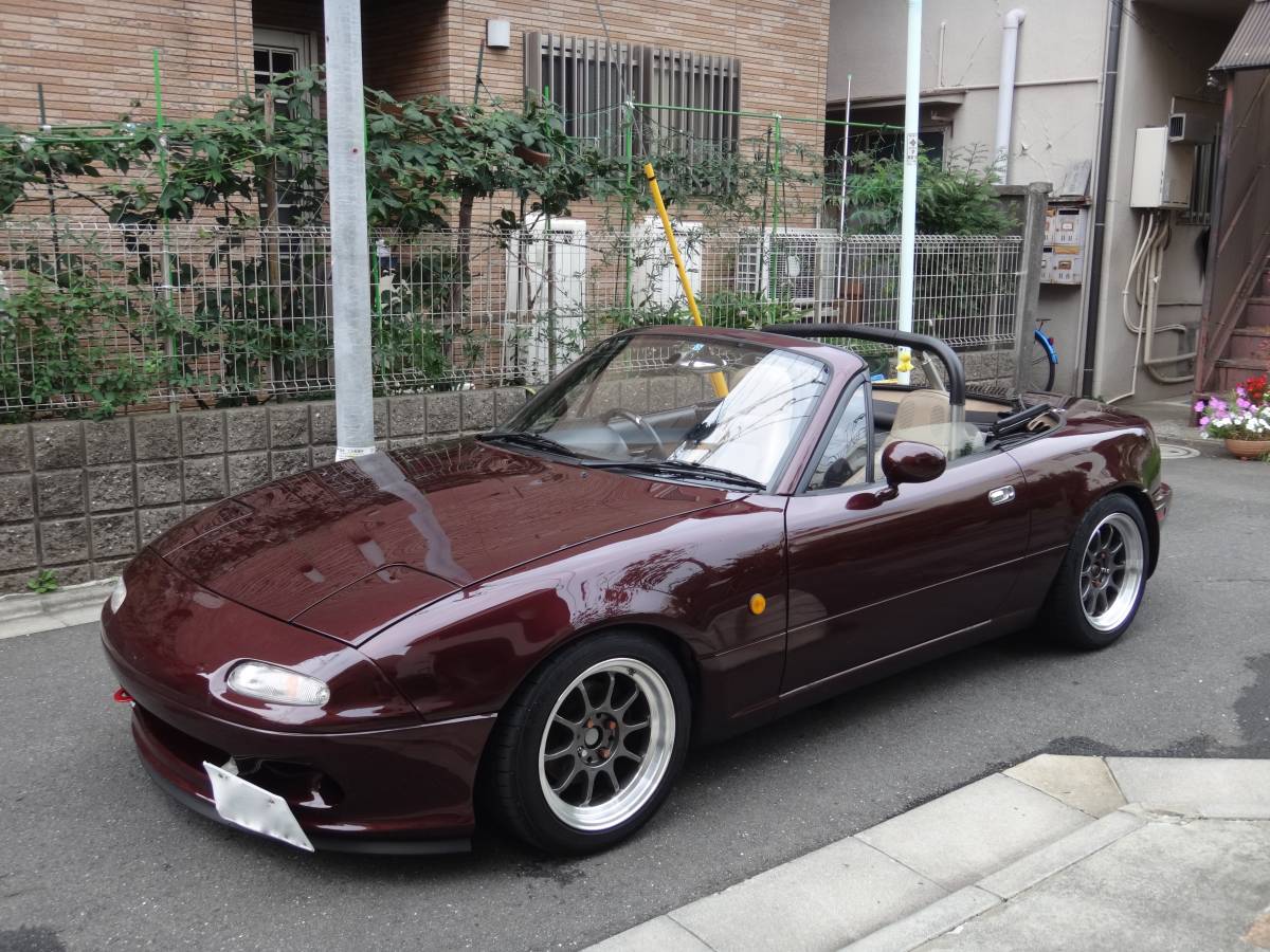  rare! Heisei era 8 year NA8C Eunos Roadster VR limited 700 cars limited model 