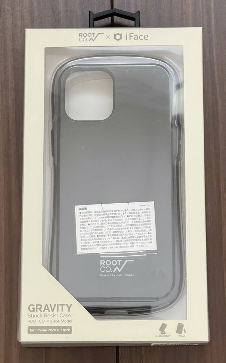 ☆【美品】ROOT CO.×iFace Model Shock Resist Case for iPhone 12 Pro