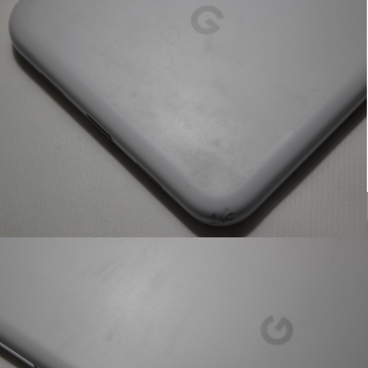 Google Pixel 3a Clearly White SoftBank 判定◯ G020H SIMフリー ■ ソフトバンク グーグル クリアリーホワイト /f_傷あり。