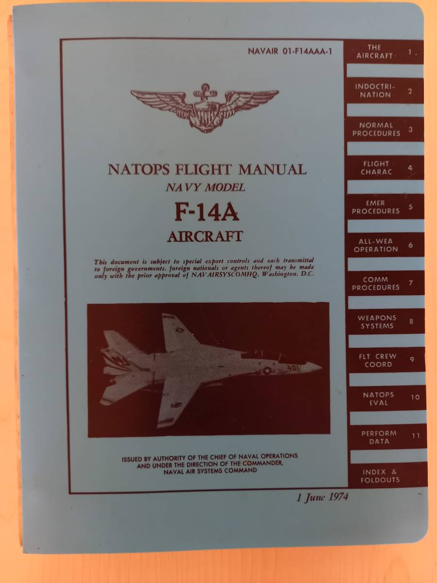 NATOPS FLIGHT MANUAL NAVY MODEL F-14A (PULS) AIRCRAFT 「F NATOPS FLIGHT MANUAL NAVY MODEL F-14A (PULS) AIRCRAFT 「F
