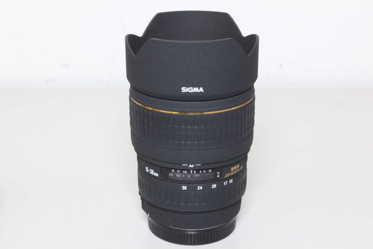SIGMA/15-30mm F3.5-4.5 EX DG ASPHERICAL/Canon用/広角レンズ ④_画像2