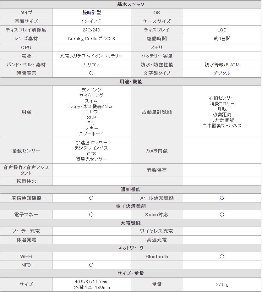 GARMIN/Venu SQ/GPSスマートウォッチ ⑤_画像8