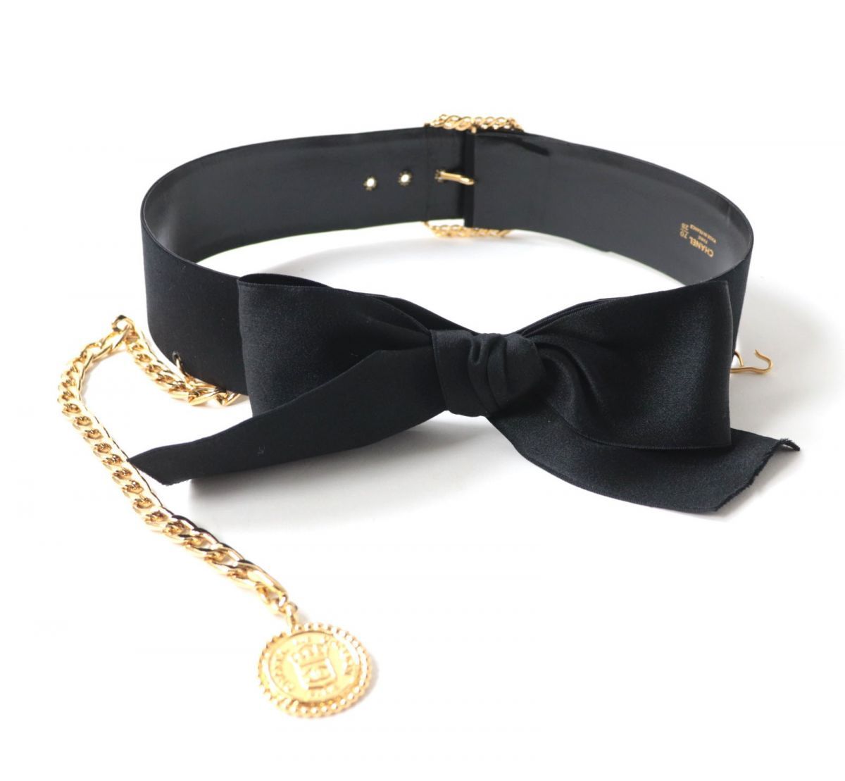 極美品☆CHANEL シャネル ヴィンテージ CANBONチェーン付き ココマーク