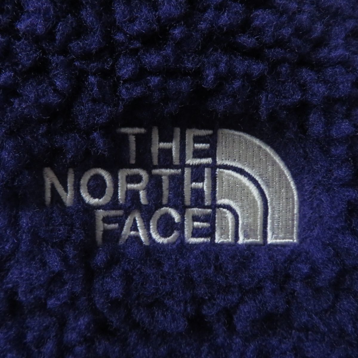 美品★韓国正規品 THE NORTH FACE ザ ノースフェイス NJ4FM50 RIMO FLEECE JACKET ロゴパッチ付き ZIP UP フリースジャケット パープル XS_画像7