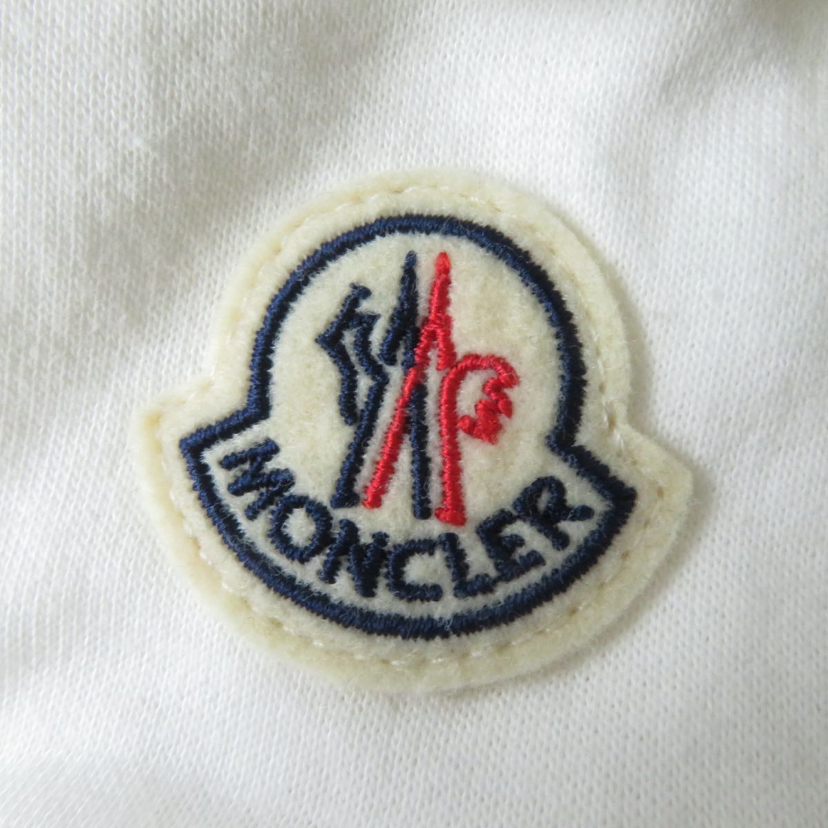 未使用品◎正規品 21AW MONCLER モンクレール MAGLIA CARDIGAN レディース ダウン切替 ジップパーカー ホワイト 白 M タグ付き_画像6